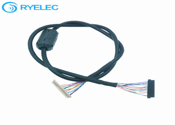 Удлинительный кабель феррита ЛВДС, залуживанный кабель медного соединителя изготовленный на заказ ЛВДС поставщик