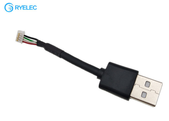 Черный УСБ раковины краткости сборки кабеля УСБ пластмассы разъем-вилка доступная поставщик