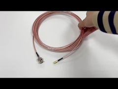 Гнездо n к Mcx золоту штепсельной вилки прямоугольному покрыло собрание коаксиального кабеля Rf