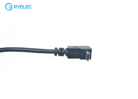 Прямоугольный соединитель Усб 90 сборок кабеля степени изготовленных на заказ микро- к кабелю терминала Джст Гх поставщик