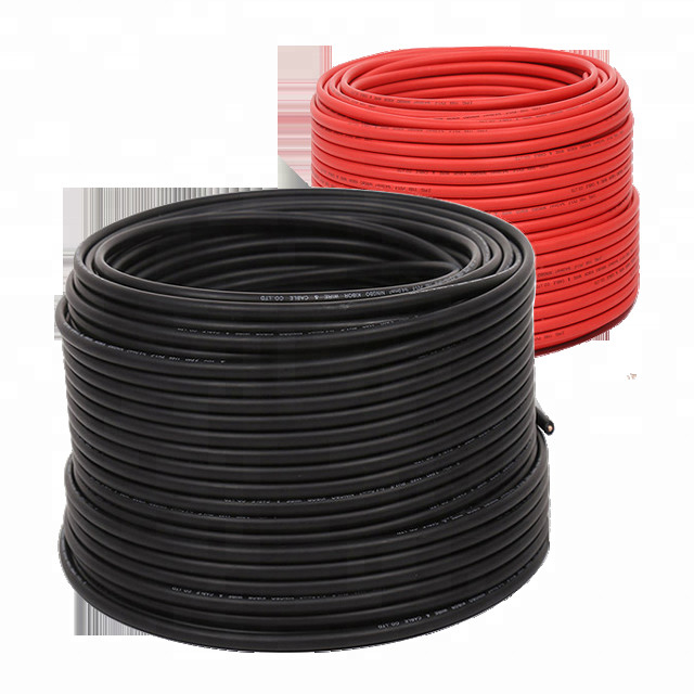 0,6 KV силы LV изоляции проводника 4x4 Mm2 XLPE меди кабеля PVC солнечной PV