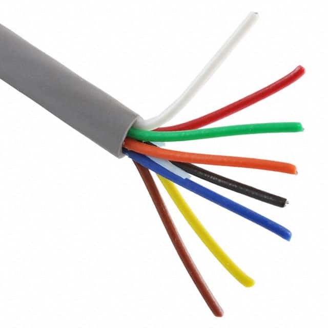 Альфа-провод 8 проводник 20AWG Слейт кабель 100' для безопасных соединений в промышленных условиях