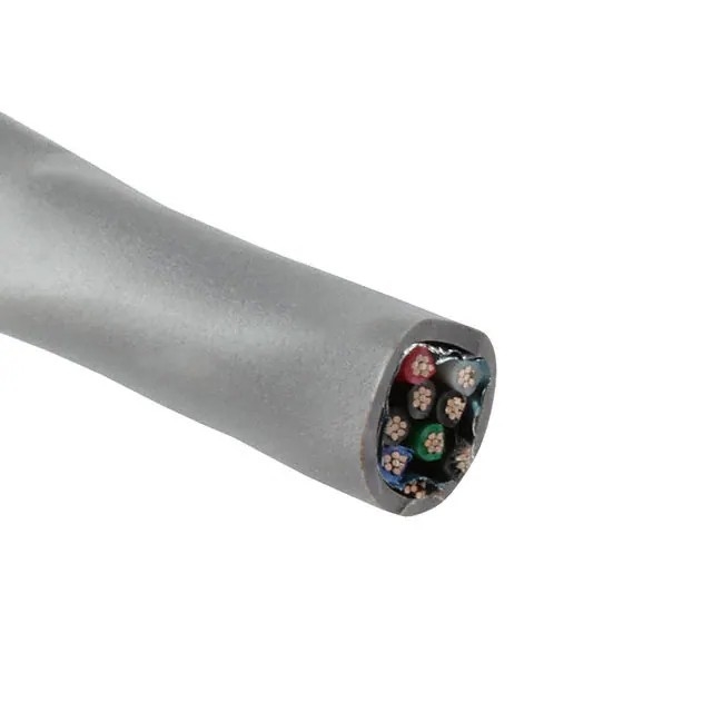 Альфа-провод 2214C SL005 многопарный 8Con 22AWG Сланцевый 100 'длина для промышленности