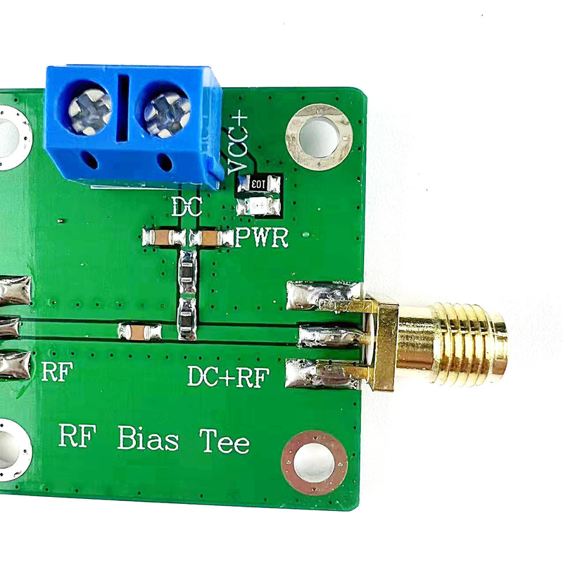 RF Bias Tee Feed Широкодиапазонный микроволновой блок 10-6000 МГц 6 ГГц для радио HAM RTL SDR LNA Low Noise Amplifier