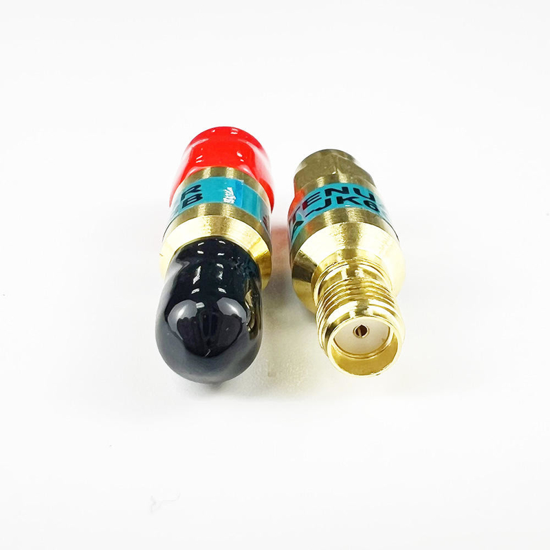 2W DC-6GHz SMA Мужчина на SMA Женщина Коаксиальный радиочастотный аттенуатор 1/2/3/5/6/10/15/30db Аттенуатор SMA Фиксированные разъемы Золотая пластина