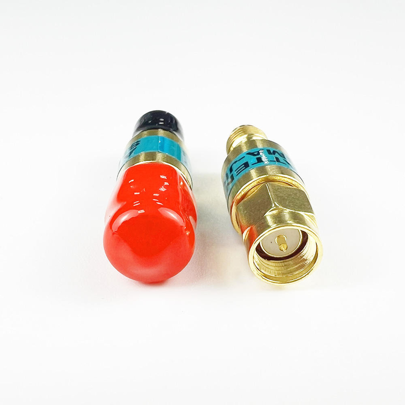 2W DC-6GHz SMA Мужчина на SMA Женщина Коаксиальный радиочастотный аттенуатор 1/2/3/5/6/10/15/30db Аттенуатор SMA Фиксированные разъемы Золотая пластина