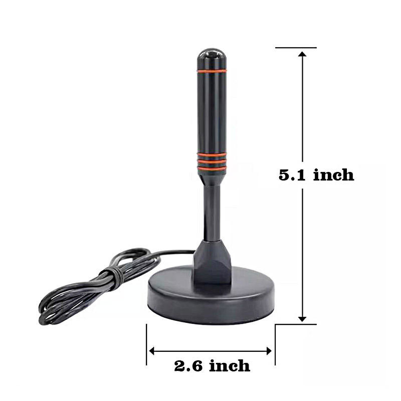 Лучшая цена Горячая продажа Наружная HDTV TV Stick Бесплатный канал UHF Vhf TV Аэроэлектронная цифровая крытая DVB-T2 телевизионная антенна с магнитом