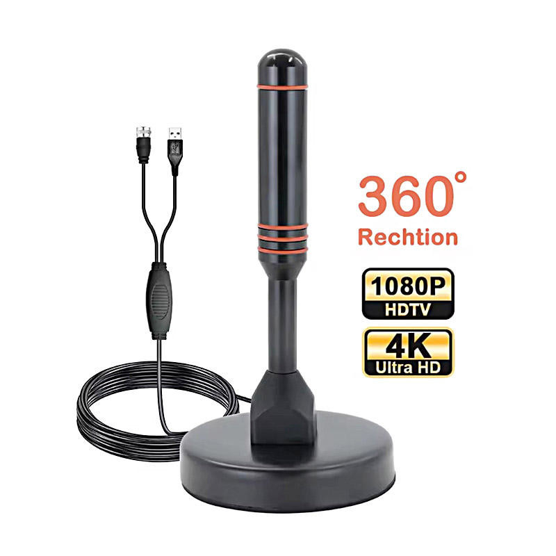 Лучшая цена Горячая продажа Наружная HDTV TV Stick Бесплатный канал UHF Vhf TV Аэроэлектронная цифровая крытая DVB-T2 телевизионная антенна с магнитом