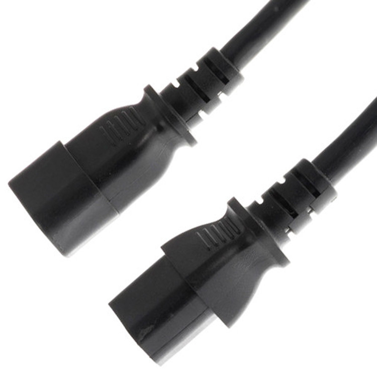 RY C13 до C14 10a 250v Кабель питания 18 Awg C14 Маты с выходом C13