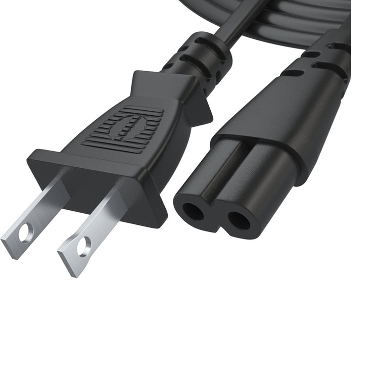 RY 12 футов электрический кабель питания 2 Prong Ac Wall Plug 2 слот Led LCD