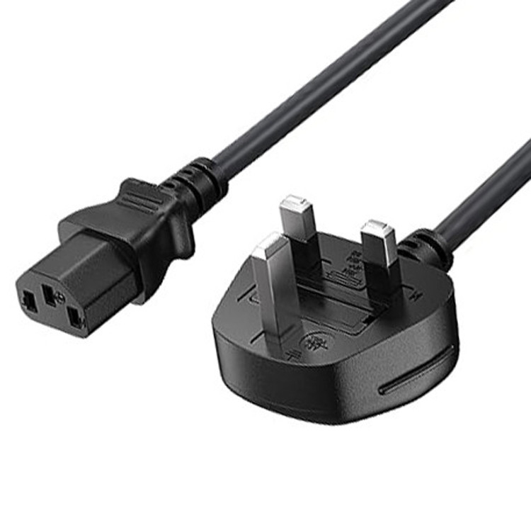RY C13 To Uk Стыковочный кабель Bs1363 18awg 250v Длина для большинства компьютеров Принтеры и другие устройства
