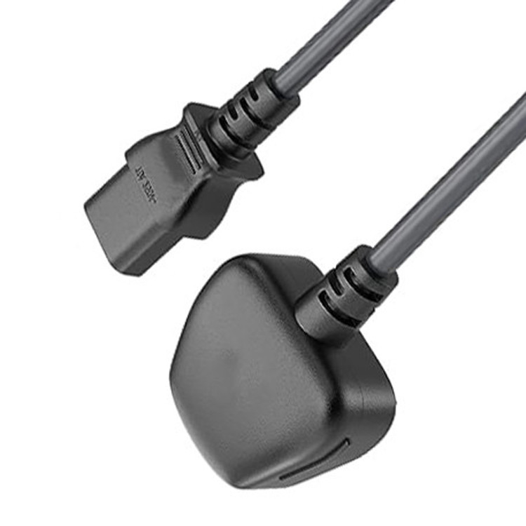 RY C13 To Uk Стыковочный кабель Bs1363 18awg 250v Длина для большинства компьютеров Принтеры и другие устройства