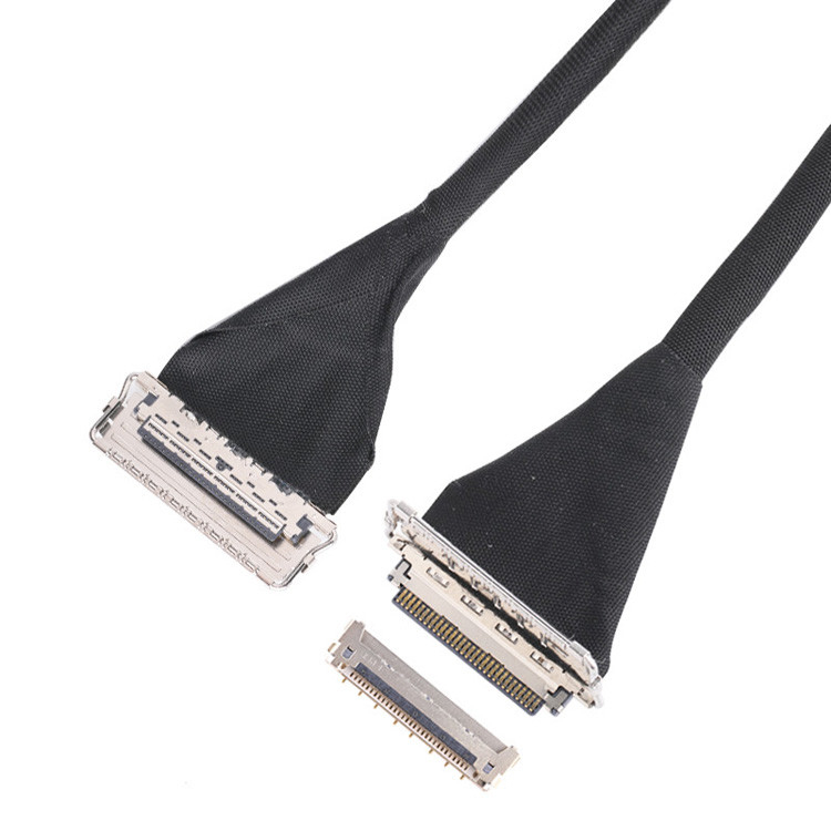 Фабрика на заказ IPEX 20679 0,4 мм Переключение 20pin 30pin 40pin 50pin Micro Коаксиальный соединитель Горизонтальное направление