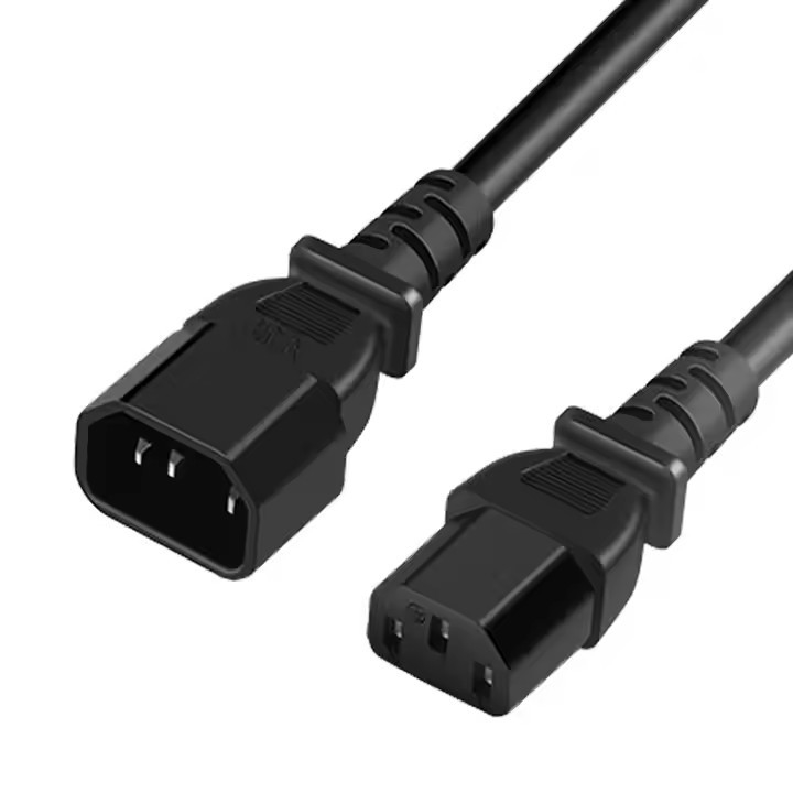 Золотой поставщик Качество гарантировано IEC C13 Женский конец шнура C14 Мужской конец расширения шнура