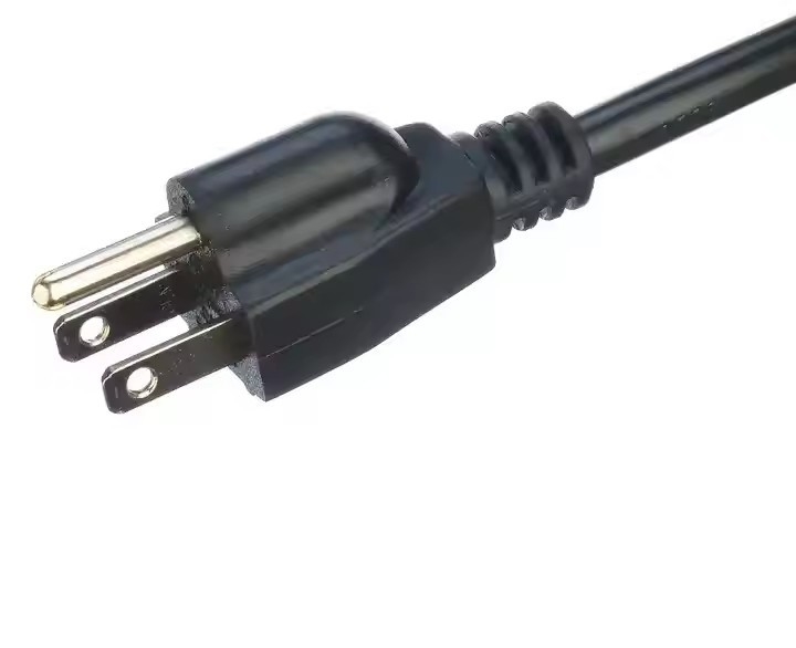 ETL сертифицированный 3-медный ядро SJTW 10/12/14 Awg 3-конечный ПВХ изолированный провод Nema 5-15p до голых концов кабелей переменного тока