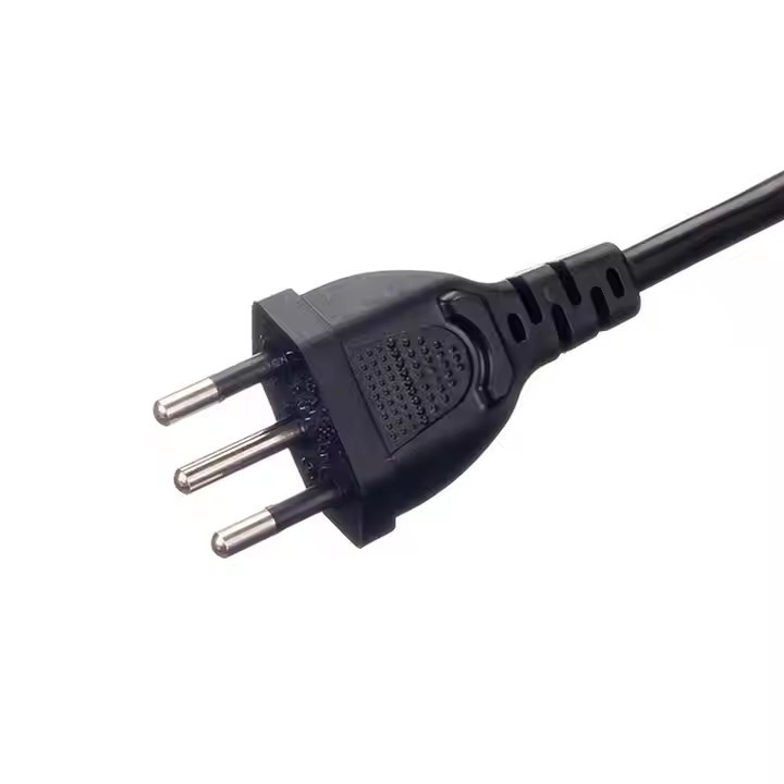 Iec-60320 3 Prong H05vv - F 3G 0,75 Коннектор C19 до C20 Коннектор Медный проводник Электрический кабель для бытовой техники