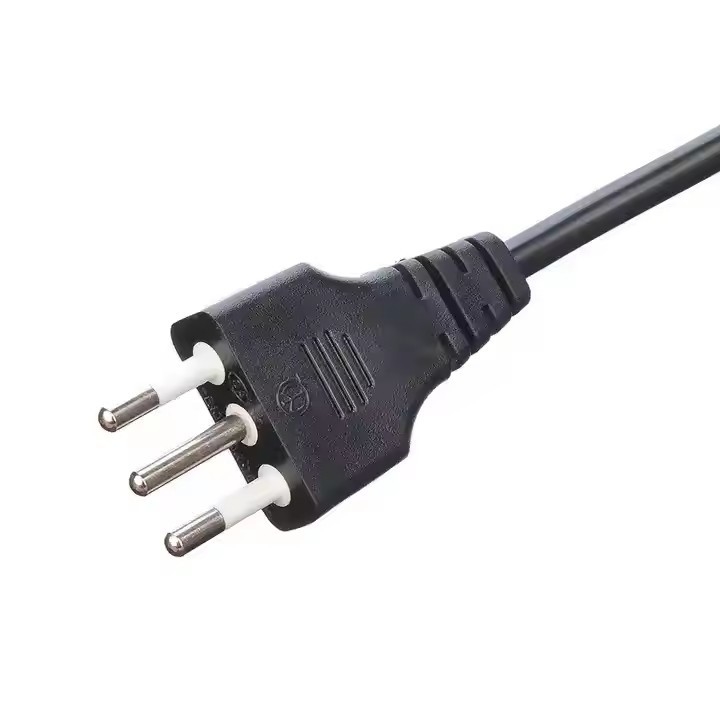 Iec-60320 3 Prong H05vv - F 3G 0,75 Коннектор C19 до C20 Коннектор Медный проводник Электрический кабель для бытовой техники
