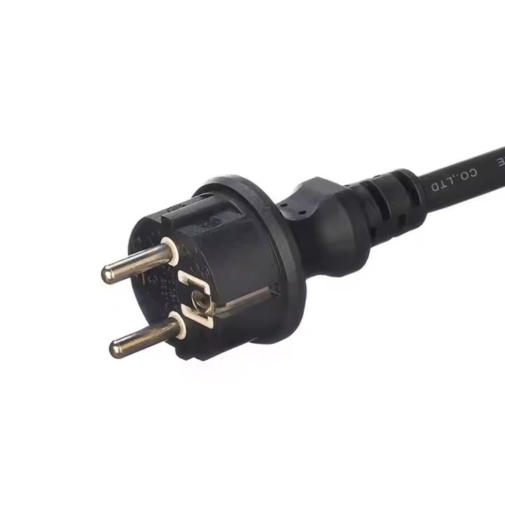 GS Одобрение H07RN-F 3X1.5 3m Черный высококачественный Eu Power Cord Водостойкий резиновый кабель для электропитания промышленности