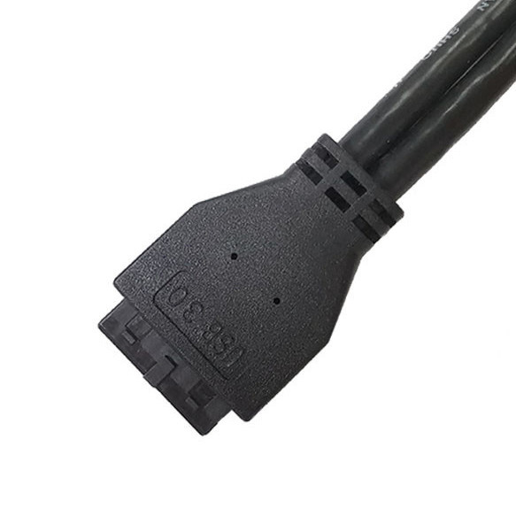 Промышленность проводка каната USB 3.0 панель монтаж A X2 до 20 штифтов заголовка материнская плата на заказ