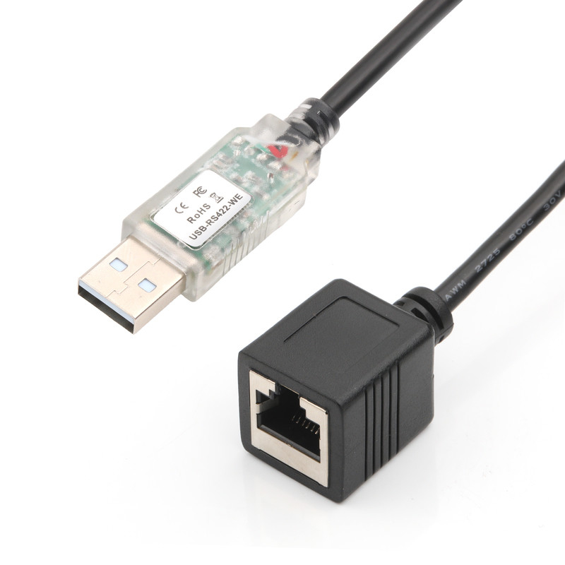 Промышленные кабельные адаптеры USB-A RJ422 к RS232 сетевой порт