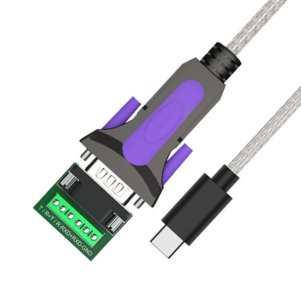 Промышленный кабель специального назначения для TYPE-C до RS485-DB9/RS422-DB9 CONN Connector B DB9 Male