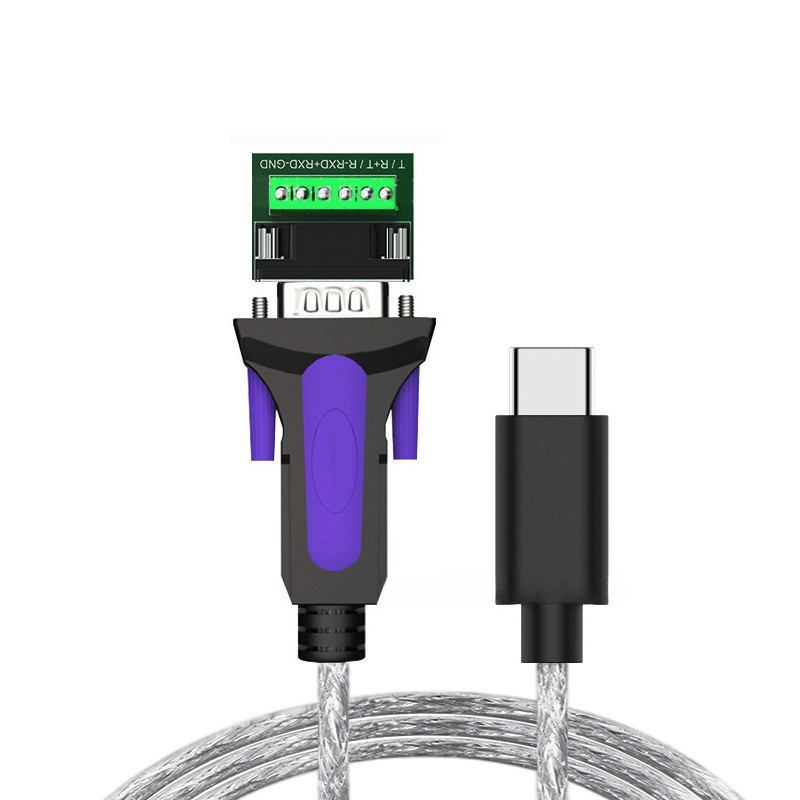 Промышленный кабель специального назначения для TYPE-C до RS485-DB9/RS422-DB9 CONN Connector B DB9 Male