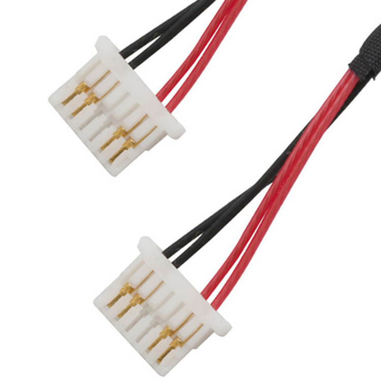 RY Бренд JST Wire Harness XHP-2 Кабель соединителя 22AWG UL1007 Чёрный Красный 2P Кабель клей