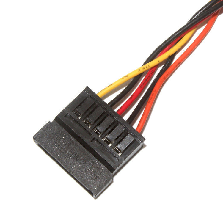 Соединитель дисплея lvds кабеля тангажа женщины 3.81mm силового кабеля Molex 0679260011 Sata