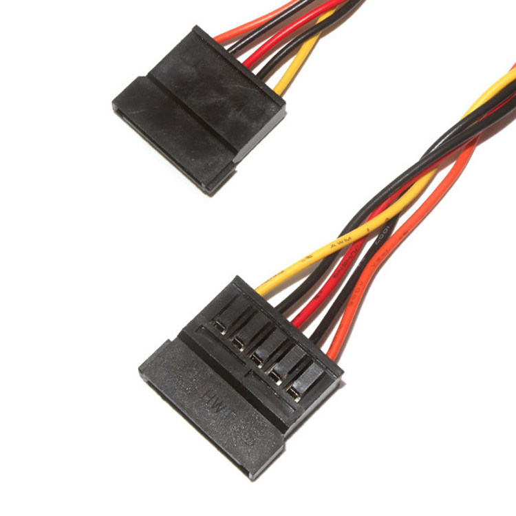 Соединитель дисплея lvds кабеля тангажа женщины 3.81mm силового кабеля Molex 0679260011 Sata