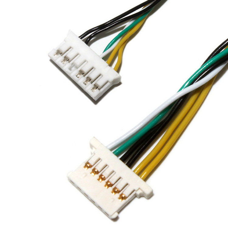Настройка JST PHR-6 2,0 мм 6-прицепный к Molex 51146-0600 1,25 мм 6-прицепный проволочный кабель подсветка LED