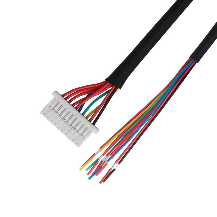 Lvds кабель 10P JST SHLP-10V-S-B к полуотрезанным ремням