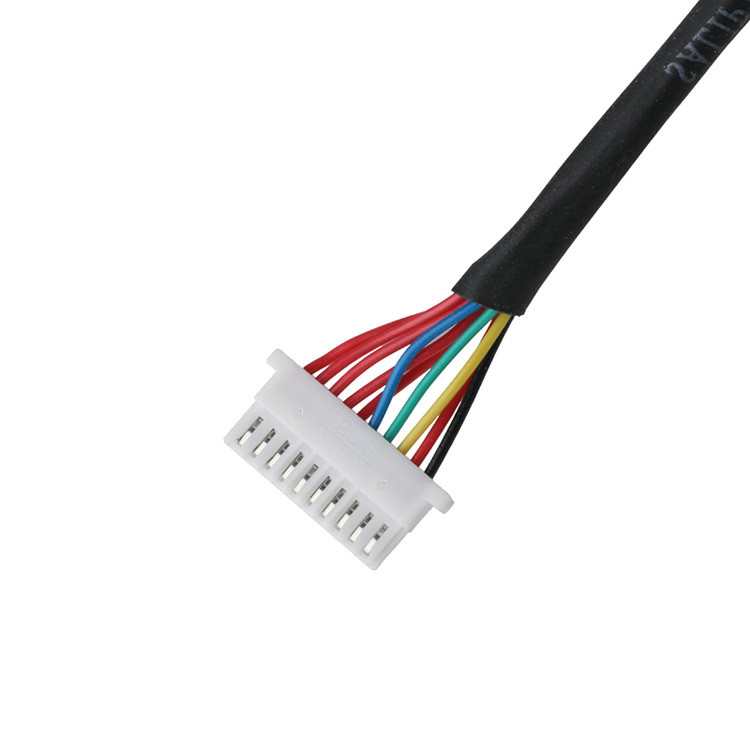 Lvds кабель 10P JST SHLP-10V-S-B к полуотрезанным ремням