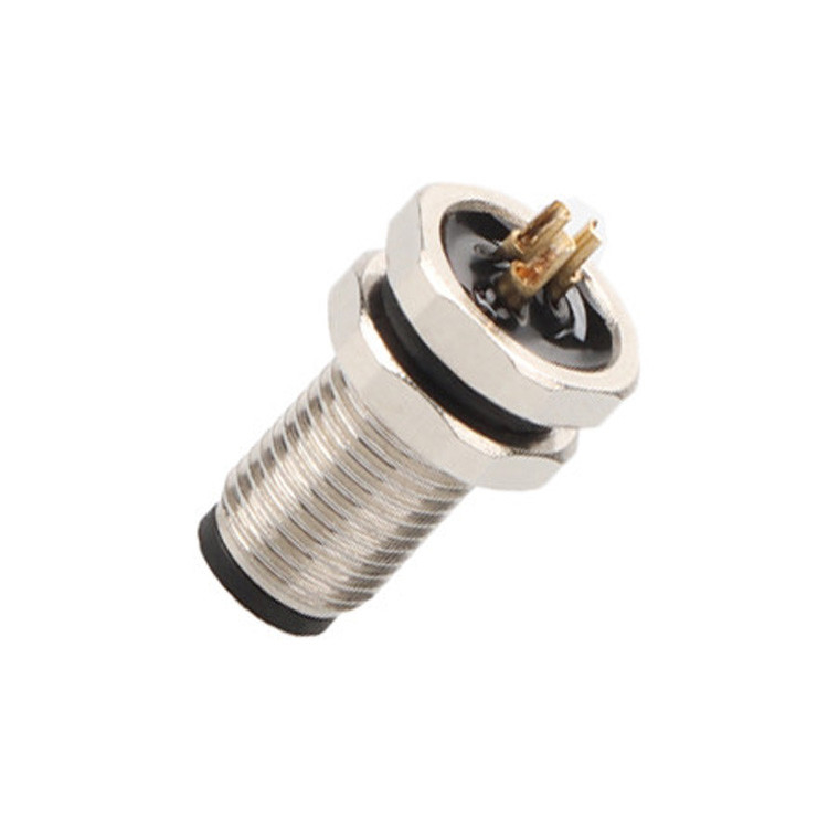Круговое соединитель M5 Код-A 2Pin 3Pin 4Pin Промышленные соединители M5Z03AA0OCJ009-M5 Передняя блокировка