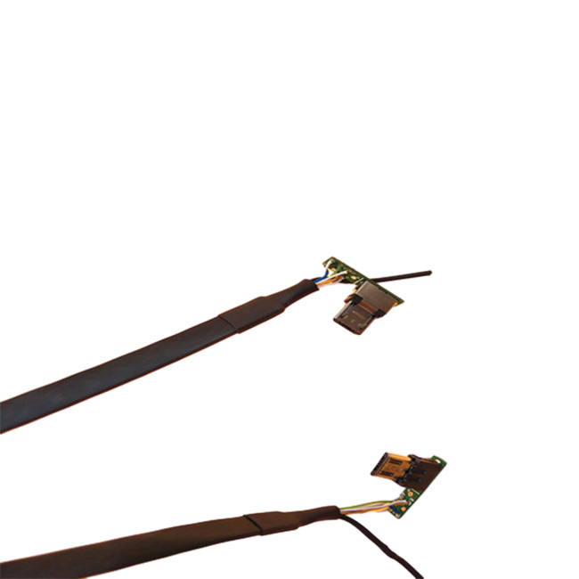 Прямой тип сборки кабеля камеры плоские, кабели УСБ соединителя Хиросе изготовленные на заказ