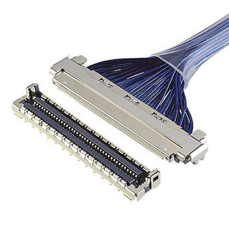 Кабель LVDS с EMI-щитом с микрокоаксиальным разъемом I-Pex с диаметром 0,4 мм, включающий 20788 20679 30-прикольный 40-прикольный 50-прикольный