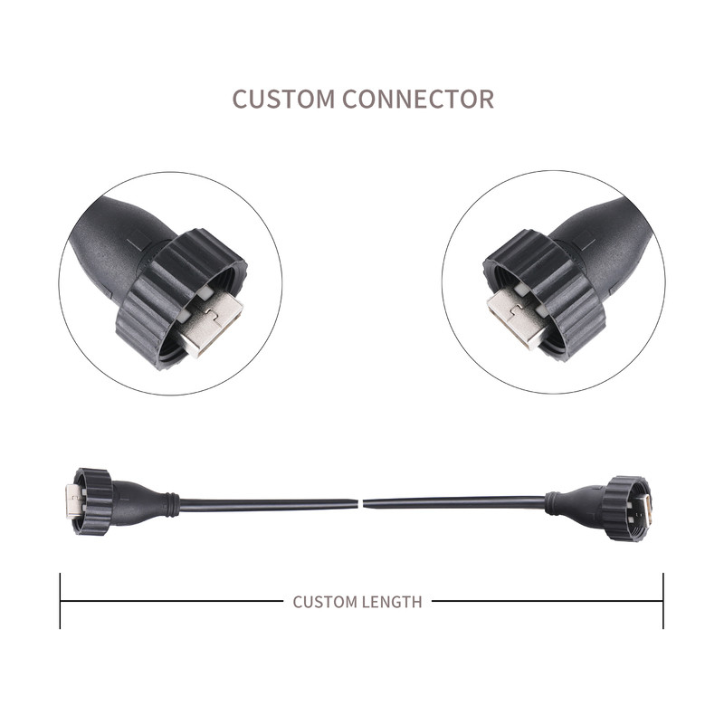 Тип мужской тип A К USB2.0 типа USB2.0 a мужской кабель соединителя промышленный