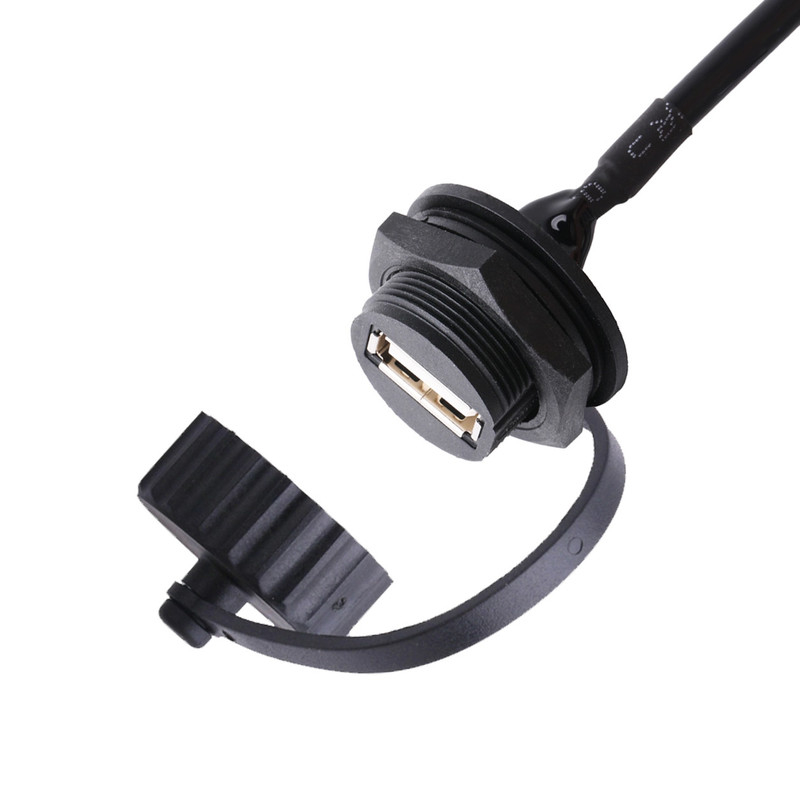 USB 2,0 разъем-розетка с экраном и крышкой к кабелям usb USB 2,0 a сделал для того чтобы измерить