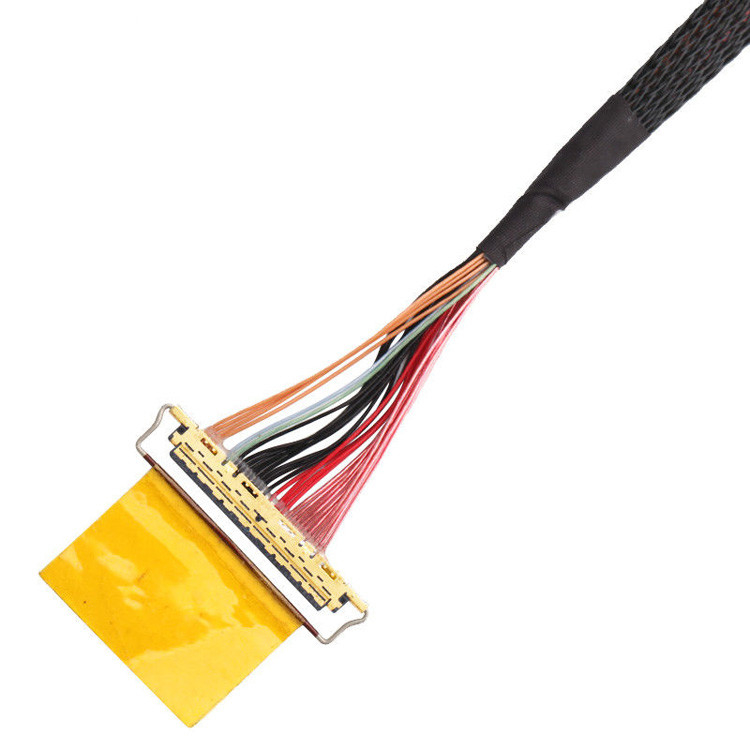Фабрика 36AWG Lvds Кабельная сборка I Pex 20453-240t-01 до 20453-240t-01 40P 0,4 мм
