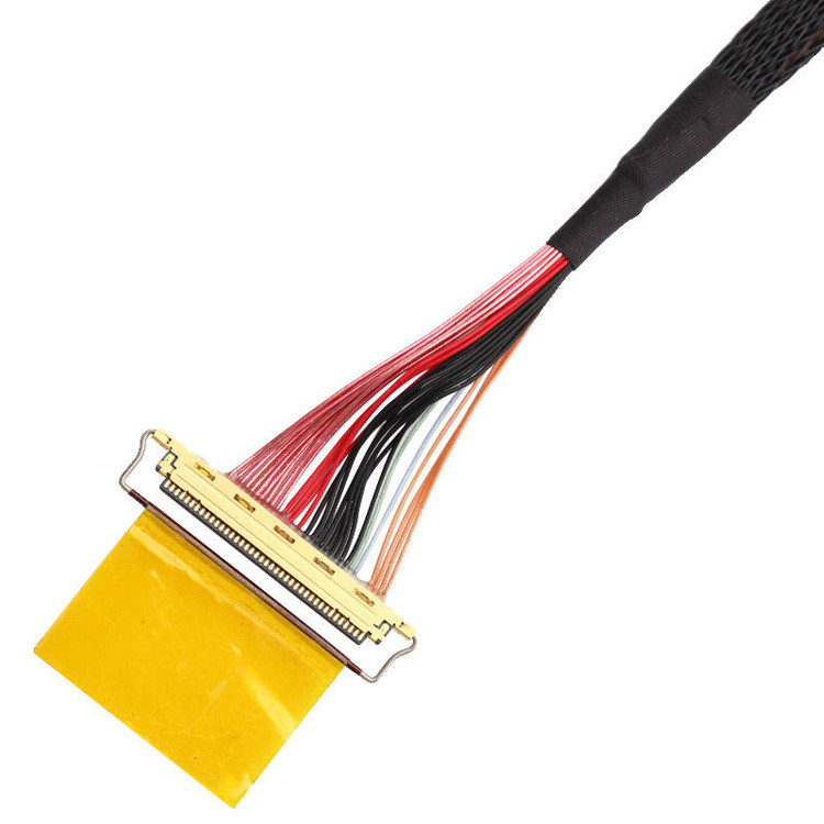 Фабрика 36AWG Lvds Кабельная сборка I Pex 20453-240t-01 до 20453-240t-01 40P 0,4 мм