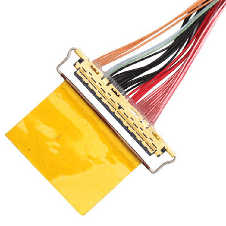 Фабрика 36AWG Lvds Кабельная сборка I Pex 20453-240t-01 до 20453-240t-01 40P 0,4 мм