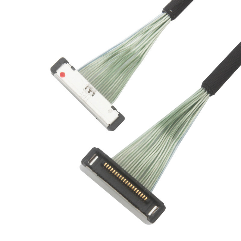 0.4mm Pitch IPEX 20380-R20T-06 Микрокоаксиальный кабель lvds соединительный кабель 20P 0,4mm Pitch