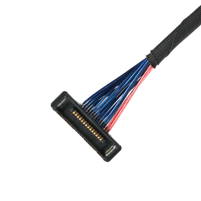 КАБЛИНА SS Микрокоаксиальный кабель 20380 соединитель I-PEX 20380-R14T-06 0,4 мм