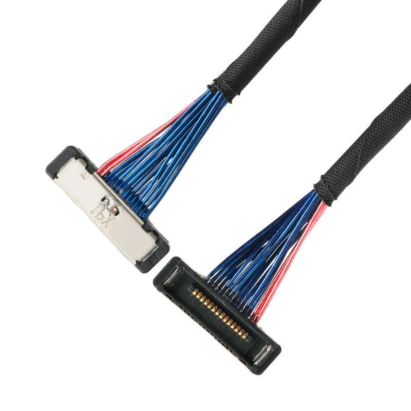 КАБЛИНА SS Микрокоаксиальный кабель 20380 соединитель I-PEX 20380-R14T-06 0,4 мм