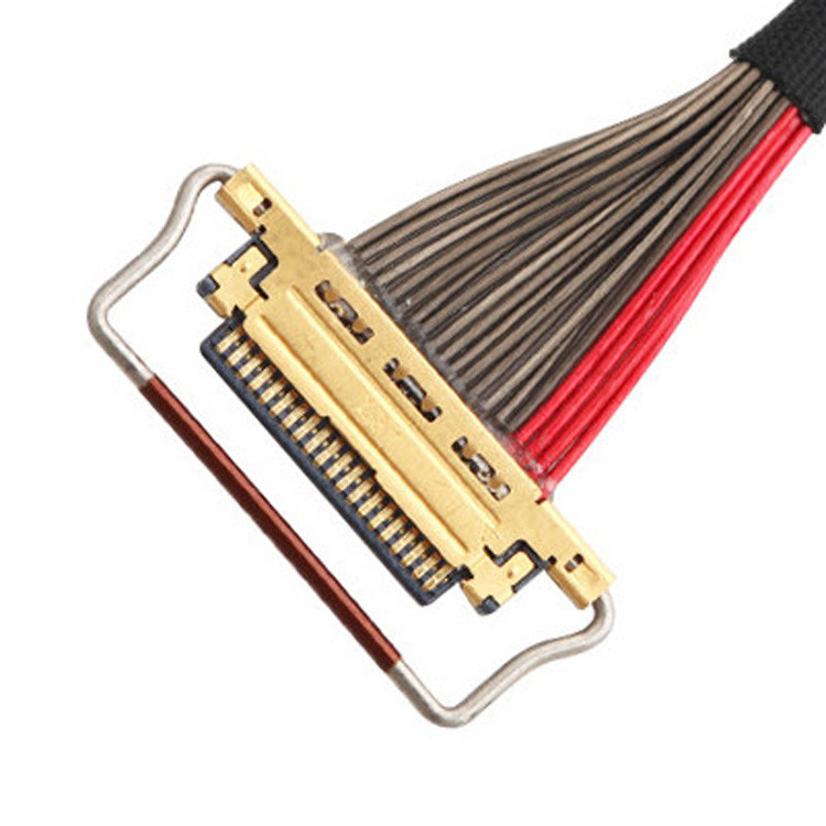 Производственный UL EDP LVDS Коаксиальный кабель I PEX 0,4 мм Питч 20633-220T-01S 20 штифта
