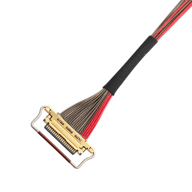 Производственный UL EDP LVDS Коаксиальный кабель I PEX 0,4 мм Питч 20633-220T-01S 20 штифта