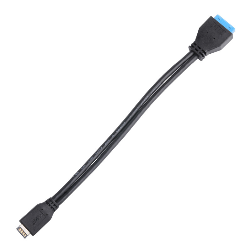 Электрический кабель для компьютерной материнской платы USB 3.1 Type-E Мужчина на IDC20P Мужчина кабель адаптера 20-контактный расширительный кабель