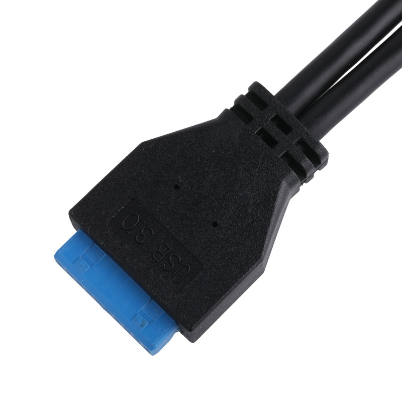 Электрический кабель для компьютерной материнской платы USB 3.1 Type-E Мужчина на IDC20P Мужчина кабель адаптера 20-контактный расширительный кабель