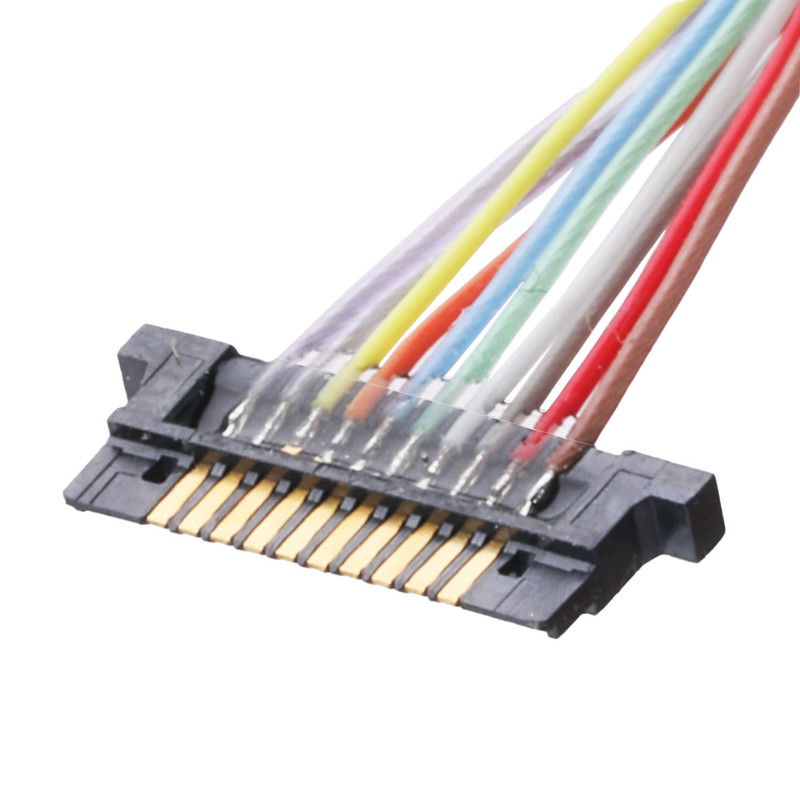 Соединитель коаксиального кабеля Lvds для Pin тангажа 10 монитора DW-5 20598-010T-02 0.5mm Lcd