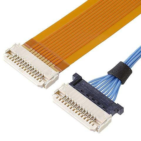 Соединитель коаксиального кабеля Lvds для Pin Fpc тангажа 6 монитора DW-5 20598-006T-02 0.5mm Lcd