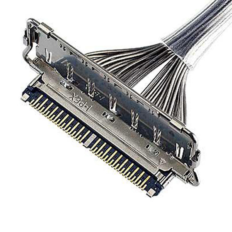 Тип горизонтального спаривания Микрокоаксиальный соединитель Lvds соединитель Типы 40 Pin Lvds соединителя 20977-040T 040E 01